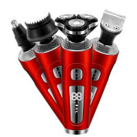 Afeitadora eléctrica 4 en 1 para hombre, recortadora 3D flotante, carga rápida USB, recortadora de barba portátil - details 13