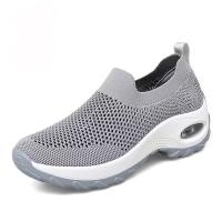 Nuevos Zapatillas Casuales para Mujer 2025 Talla Grande, Almohadilla de Aire Volando, Tejido Deportivo, Moda Mecedera - details 0