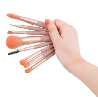 Kit Mini de Pinceles de Maquillaje Set Portátil de Pinceles de Sombras y Corrector de Ojos con Cerdas Suaves - details 4