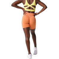 Pantalones Cortos de Fitness para Mujer NVGTN Scrunch Sin Costuras de Spandex Elásticos Transpirables con Efecto Levantador de Cintura para Deportes de Ocio y Correr - details 21