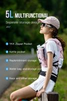 Mochila Deportiva Multifuncional AONIJIE C9113 5L para Correr al Aire Libre con Resorte de Pecho para Hombres 78-116cm Mochila de Hidratación para Carreras de Paisaje - details 1