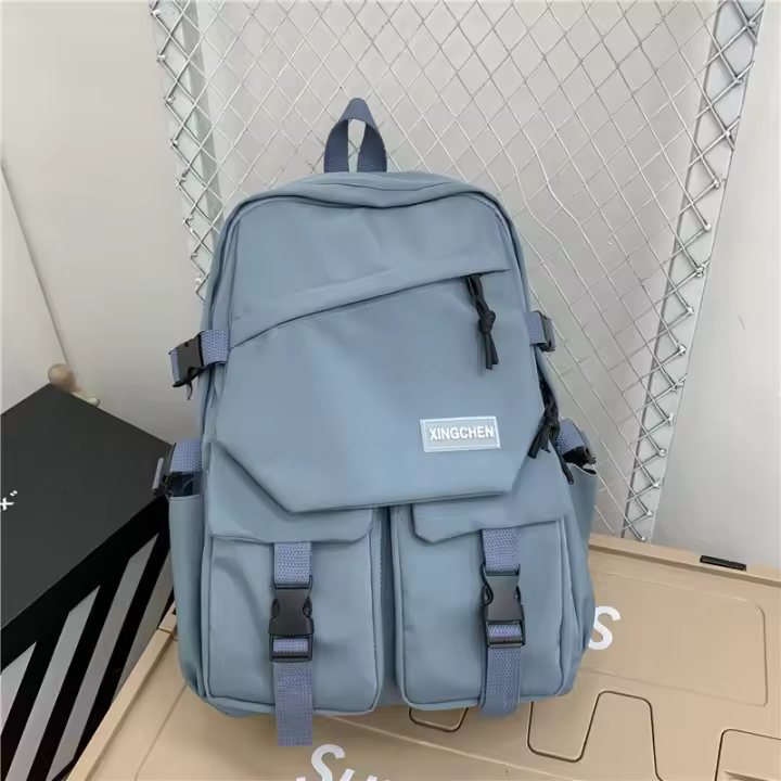 Mochila de Nylon de Gran Capacidad Diseño Moderno para Niños, Estudiantes de Preuniversitario, Postuniversitario Bolso de Computadora para Mujeres - 1