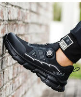 Zapatos de Trabajo de Acero Transpirables para Hombres y Mujeres A Prueba de Agujas, Ligeros y con Botón Rotativo - details 14