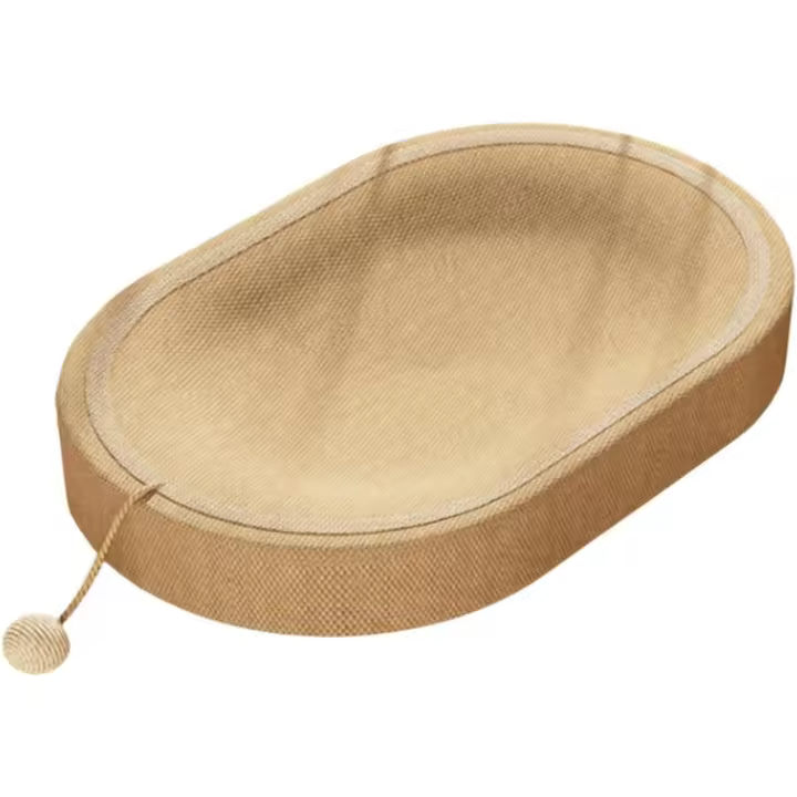 Cama rascadora para gatos de sisal, cama de salón, moderna, resistente, versátil, nido para dormir para gatitos, almohadilla rascadora para gatos. - 1