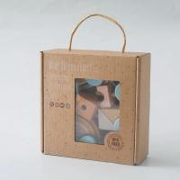 Juguetes Montessori de madera, bloques de animales, estrellas, Luna, tren envolvente, juguete de apilamiento de coordinación - details 22