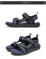 Sandalias planas informales de verano para hombre, transpirables, cómodas, modernas, combinables, ligeras, resistentes al desgaste, sandalias de playa - details 24