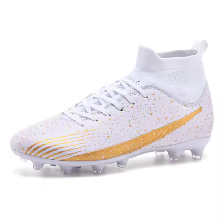 Calzado de Fútbol Césped Artificial Púas Largas Zapatillas Deportivas, Calzado de Fútbol Juvenil Entrenamiento al aire libre Picos triturados - 1