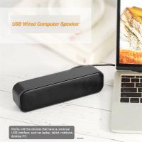 Bar accionada USB de Los Sonidos, orador de escritorio atado con alambre, para la Caja de Sonidos TV, orden portátil, with 2 subwoofers, jugador de Música - details 4