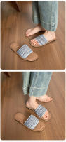 Chanclas planas trenzadas para mujer, ropa de verano retro con falda, sandalias romanas - details 6