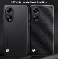 Funda de Lujo de Cuero PU para OPPO A98, A58, A78 5G Cubierta Mate, A Prueba de Golpes, Hecha en China - details 2