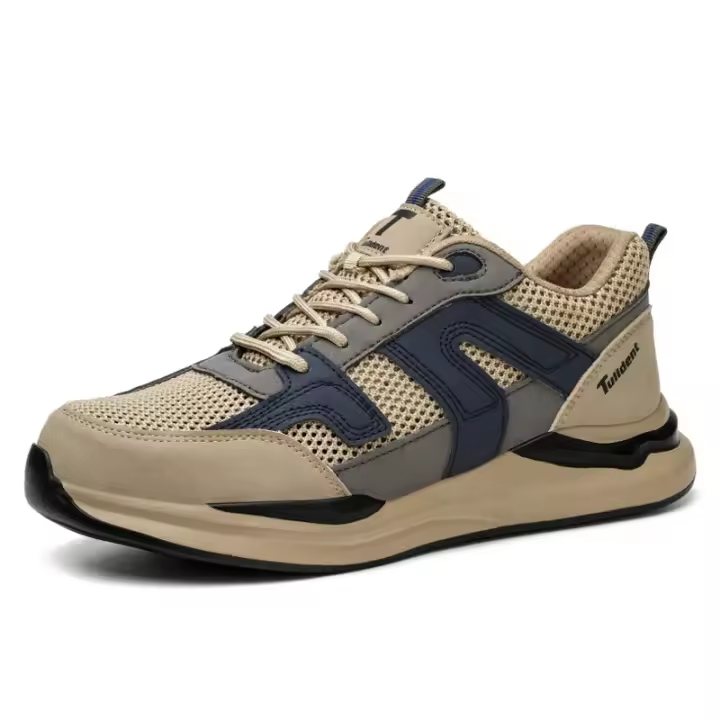 Nuevo Modelo 2025 Zapatos De Seguridad Para Hombre, Zapatos Indestructibles Antigolpes, Zapatos Con Punta De Acero Para Hombre, Botas Para Hombre A Prueba De Pinchazos, Botas De Seguridad Ligeras Para El Trabajo - 1