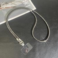 Cordón colgante con purpurina y diamantes de imitación para teléfono, cadena cruzada de estilo largo, cuerda para teléfono móvil, cadena de lujo antipérdida para teléfono móvil - details 16