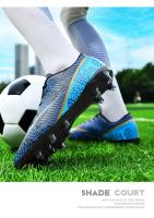 Zapatillas de fútbol de cinco lados de entrenamiento livianas para césped para adultos unisex - details 8