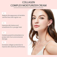 La crema hidratante de colágeno hidrata y mejora la piel facial opaca, haciendo que sea firme y translúcida. - details 9