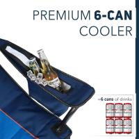 Silla de Camping Plegable - Grande Silla de Pesca Portátil con Reposabrazos Portabebidas - para Acampada Jardín Playa Pesca - hasta 204 kg - details 20