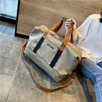 Bolso de viaje elegante, bolso deportivo de gran capacidad, bolso de mensajero, bolso de separación de ropa seca y húmeda, adecuado para salidas, Fitness, universidad - details 2