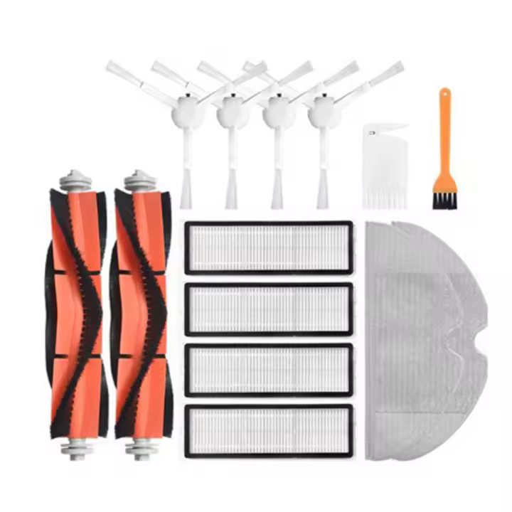 Xiaomi 1C de Limpiador lateral para Filter, rendimiento estable y Larga Vida úril, adecuado para Robot aspirador Mijia1C - 1