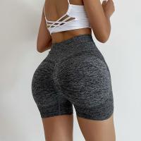 Pantalones cortos de yoga para mujer, mallas deportivas de cintura alta para fitness, correr, pantalones elásticos, ropa deportiva informal - details 1