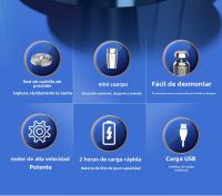 Portátil Nueva Mini Afeitadora Eléctrica De Los Hombres De Afeitar Magnético Impermeable Barba De Afeitar Portátil De Uso Doméstico - details 1
