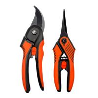 Tijeras de Poda Profesionales de Acero Inoxidable Cortador de Mano Afilado para Jardín - details 1