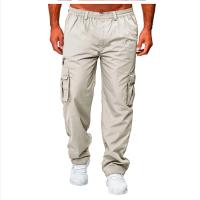 Pantalones cargo para hombre, Pantalón recto informal, otoño - details 4