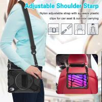 Blindado resistente a prueba de golpes Palm Band Correa para el hombro Soporte POS Tablet Cover para iPad Mini 6 Funda iPad Mini 7 Funda Mini A17 Pro - details 7