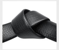 Cinturón de cuero con hebilla automática para hombre, escorpión 3D, Punk, de diseñador, Animal, talla grande, 130, 140, 150, 160, 170cm, 2023 - details 10