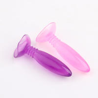 Mini gelatina Anal con sensación de piel Real, productos sexuales para adultos, tapón Anal para principiantes, juguetes eróticos - details 2