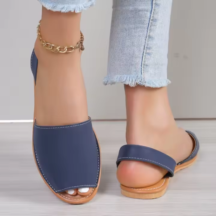 Sandalias de Verano para Mujer Zapatos Planos de Moda - 1