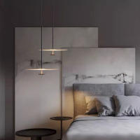 Lámpara colgante de techo de estilo nórdico, accesorio moderno y minimalista para comedor, cocina, Isla, Mostrador de Bar y cafetería - details 0