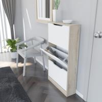 Organizador de Zapatos Estrecho Elenor Diseño Práctico y Funcional Acabado en Blanco - details 13