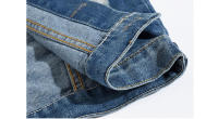 Chaquetas sin mangas de fiesta rasgadas de mezcla para hombre, estilo retro, hip hop, primavera y verano - details 8