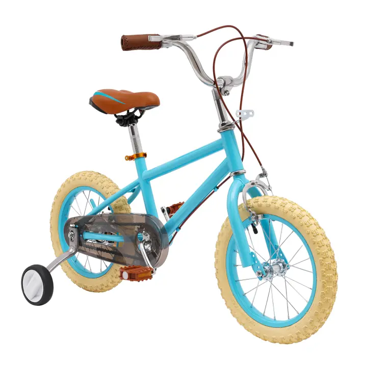 Bicicleta Clásica Ajustable para Niños 14 Pulgadas Ruedas de Entrenamiento Estables - 1