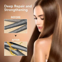 El aceite esencial para el cuidado del colágeno repara la bifurcación, mejora la calidad, hidrata y suaviza la esencia del cabello - details 7