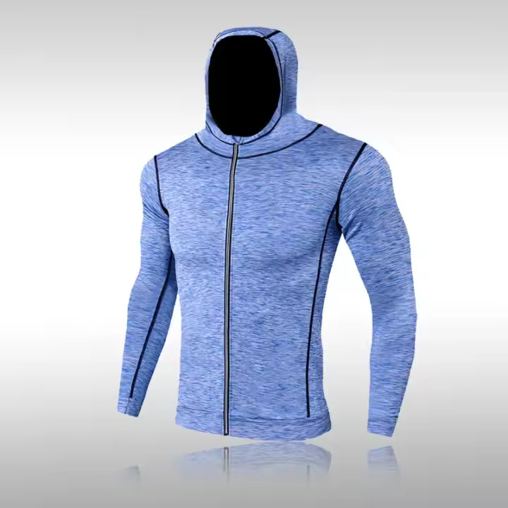 Pantalones de gimnasio de lana para ejercicio de compresión para hombre - 1