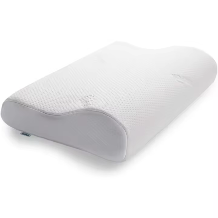 Almohada Cervical Viscoelástica Almohada Ergonómica para Dormir de Espalda y de Lado - 1