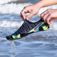 Zapatos de playa de secado rápido de alta calidad para hombres y mujeres 35-46 rendimiento antideslizante de malla de goma suave - details 9