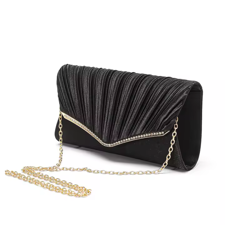 Bolso de noche con cadena para mujer, bolso de hombro para banquetes, comercio electrónico, Europa y Estados Unidos, sobre rojo con boca - 1