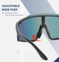 Scvcn-gafas de sol de moda Y2K para hombre y mujer, lentes de lujo para deportes al aire libre, correr, carreras, UV400, bicicleta de montaña - details 8