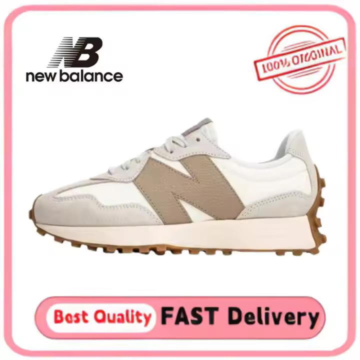 Leten 【100% original】 327 blanco U327LZ para calcomanías de pared para calzado deportivo y para correr unisex - 1