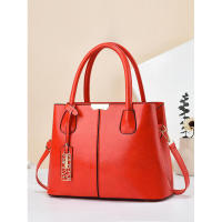 Bolsos retro de color sólido para mujer, elegante bolso cruzado de cuero de PU, bolsos de oficina de moda - details 4