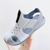Avión ala Velcro niños agujero zapatos niños y niñas nuevo pequeño fresco bolsa transpirable cabeza sandalias - details 9