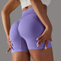 Hamidou pantalones cortos de Yoga para mujer, Shorts de Fitness para correr, ciclismo, transpirables, cintura alta, entrenamiento, gimnasio, Verano - details 90
