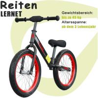 Bicicleta de Carretera Ajustable para Niños y Niñas Manillar y Sillín de Goma - details 2