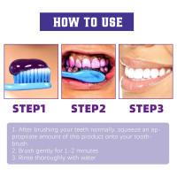 Jaysui Dientes Púrpuras para Eliminar Manchas, Cuidado del Mal Aliento, Pasta Dental Blanqueadora para Encías - details 3