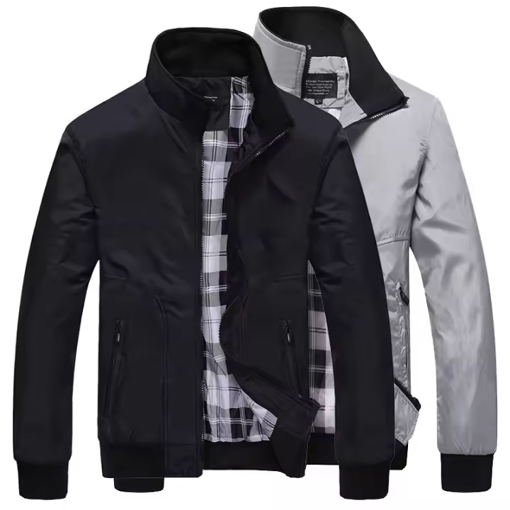 Chaqueta ligera para hombre, informal, Bomber ts usados, ropa de trabajo de negocios, primavera y otoño - 1