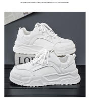 Nuevos Zapatos Blancos Transpirables, Plataforma Versátil Deportes Y Ocio Zapatos De Junta - details 12