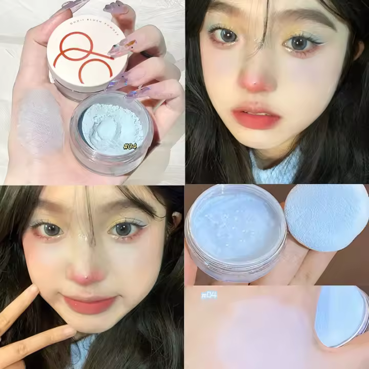 Polvo Mate de Melocotón para Rostro Finalizador Mineral para Control de Aceite Belleza de Belleza - 1