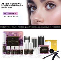Kit de levantamiento de pestañas, maquillaje de ojos, combinación de tinte de cejas, potenciador de pestañas - details 2