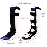 Soporte de Tobillo Ajustable para Arteriosclerosis Apoyo de Articulación de Tobillo Estable para Ambos Pies Estabilizador de Achilles Tendón - details 0
